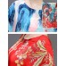 Plus Size Silk A-Line Short Sleeve Chinese Style Dress Plus Size Silk A-Line Short Sleeve Chinese Style Dress