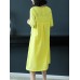 Elegant Floral Print Embroidered A-line O-neck Dress Elegant Floral Print Embroidered A-line O-neck Dress