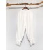 Women Casual Elastic Waist Harem Lace Hem Pants Women Casual Elastic Waist Harem Lace Hem Pants