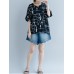 Casual Women Cotton Loose Print Short Sleeve O-Neck T-Shirts Casual Women Cotton Loose Print Short Sleeve O-Neck T-Shirts