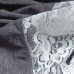 Deep Plunge Lace-trim Sleeveless One Pieces Sleepwear Deep Plunge Lace-trim Sleeveless One Pieces Sleepwear