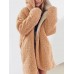 Women Casual Fleece Warm Winter Hooded Two-Face Coats Women Casual Fleece Warm Winter Hooded Two-Face Coats