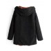 Women Casual Fleece Warm Winter Hooded Two-Face Coats Women Casual Fleece Warm Winter Hooded Two-Face Coats