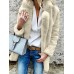 Women Pure Color Fleece Warm Thicken Winter Casual Coats Women Pure Color Fleece Warm Thicken Winter Casual Coats
