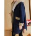 Women Casual Long Sleeve Pockets Fleece Thicken Denim Coats Women Casual Long Sleeve Pockets Fleece Thicken Denim Coats