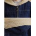 Women Casual Long Sleeve Pockets Fleece Thicken Denim Coats Women Casual Long Sleeve Pockets Fleece Thicken Denim Coats