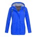 Casual Women Pure Color Outdoor Zipper Button Jacket with Big Pockets Casual Women Pure Color Outdoor Zipper Button Jacket with Big Pockets