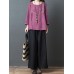 Women Casual Cotton Linen Pure Color Elastic Waist Pants with Pockets Women Casual Cotton Linen Pure Color Elastic Waist Pants with Pockets