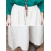 Women Casual Cotton Linen Pure Color Elastic Waist Pants with Pockets Women Casual Cotton Linen Pure Color Elastic Waist Pants with Pockets