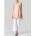 Women Sleeveless Crew Neck Casual Solid Tank Tops Women Sleeveless Crew Neck Casual Solid Tank Tops