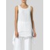 Women Sleeveless Crew Neck Casual Solid Tank Tops Women Sleeveless Crew Neck Casual Solid Tank Tops