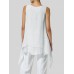 Women Sleeveless Crew Neck Casual Solid Tank Tops Women Sleeveless Crew Neck Casual Solid Tank Tops