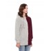 Women Fleece Patchwork Long Sleeve Hooded Zipper Sweatshirt Women Fleece Patchwork Long Sleeve Hooded Zipper Sweatshirt