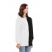 Women Fleece Patchwork Long Sleeve Hooded Zipper Sweatshirt Women Fleece Patchwork Long Sleeve Hooded Zipper Sweatshirt