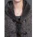 Elegant Women Cloak Shawl Hooded Crew Neck Cardigan Coats Elegant Women Cloak Shawl Hooded Crew Neck Cardigan Coats