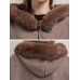 Women Cloak Shawl Hooded Crew Neck Cardigan Coats with Pockets Women Cloak Shawl Hooded Crew Neck Cardigan Coats with Pockets