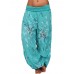 Casual Women Wide Leg Floral Print Trouser Pants Casual Women Wide Leg Floral Print Trouser Pants
