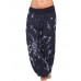 Casual Women Wide Leg Floral Print Trouser Pants Casual Women Wide Leg Floral Print Trouser Pants