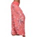 Casual Women Wide Leg Floral Print Trouser Pants Casual Women Wide Leg Floral Print Trouser Pants