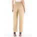 Women Casual Pure Color High Waist Elastic Waist Pants Women Casual Pure Color High Waist Elastic Waist Pants