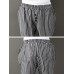 Women Casual Cotton Linen Elastic Waist Loose Striped Pants Women Casual Cotton Linen Elastic Waist Loose Striped Pants