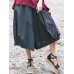 Women Loose Cotton Linen Elastic Waist Asymmetrical Pants Women Loose Cotton Linen Elastic Waist Asymmetrical Pants