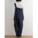 Women Japanese Style Cotton Linen Bow Shoulder Trouser Pants Women Japanese Style Cotton Linen Bow Shoulder Trouser Pants
