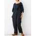 Women Japanese Style Cotton Linen Bow Shoulder Trouser Pants Women Japanese Style Cotton Linen Bow Shoulder Trouser Pants