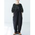 Women Japanese Style Cotton Linen Bow Shoulder Trouser Pants Women Japanese Style Cotton Linen Bow Shoulder Trouser Pants