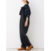Women Japanese Style Cotton Linen Bow Shoulder Trouser Pants Women Japanese Style Cotton Linen Bow Shoulder Trouser Pants