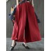 Women Solid Color Elastic Waist Casual Loose Pants Women Solid Color Elastic Waist Casual Loose Pants
