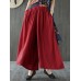 Women Solid Color Elastic Waist Casual Loose Pants Women Solid Color Elastic Waist Casual Loose Pants