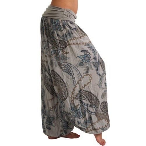 Women Casual Loose Floral Print High Waist Wide Leg Pants Women Casual Loose Floral Print High Waist Wide Leg Pants