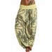 Women Casual Loose Floral Print High Waist Wide Leg Pants Women Casual Loose Floral Print High Waist Wide Leg Pants