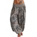 Women Casual Loose Floral Print High Waist Wide Leg Pants Women Casual Loose Floral Print High Waist Wide Leg Pants