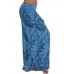 Women Casual Loose Floral Print High Waist Wide Leg Pants Women Casual Loose Floral Print High Waist Wide Leg Pants
