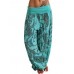 Women Casual Loose Floral Print High Waist Wide Leg Pants Women Casual Loose Floral Print High Waist Wide Leg Pants