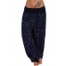 Women Casual Loose Floral Print High Waist Wide Leg Pants Women Casual Loose Floral Print High Waist Wide Leg Pants