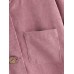 Women Casual Long Sleeve Hooded Trench Corduroy Long Coats Women Casual Long Sleeve Hooded Trench Corduroy Long Coats